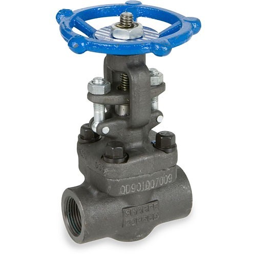 JAZ Industrial 34834-TE-005 Gate Valve, 3/4 in Nominal, FNPT, Steel Body, Handwheel Actuator